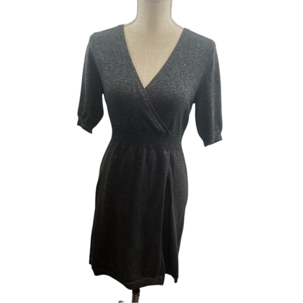 Liz Claiborne Sparkly Sweater Dress Small